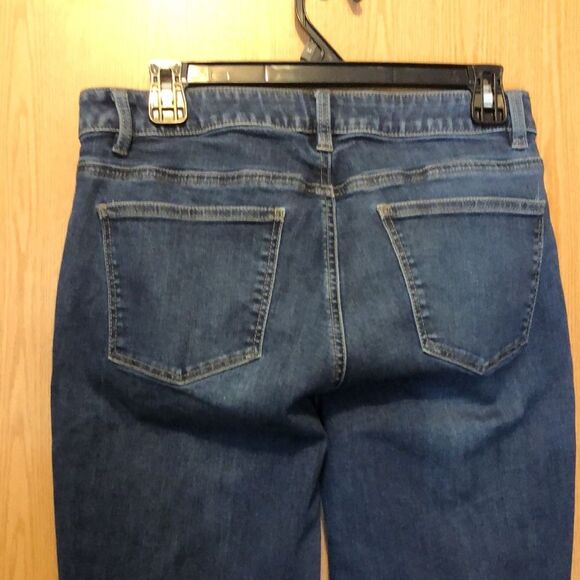 Talbots curvy ankle jeans size 12p - Picture 5 of 10